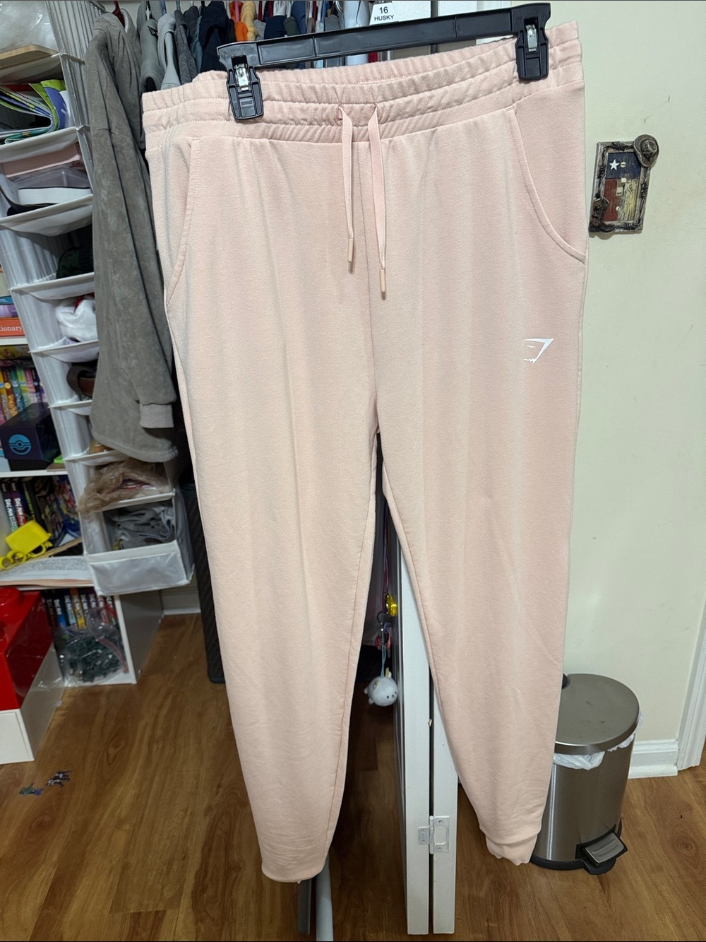 Gymshark Light Blush Pink Jogger Track Pants